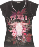 Texas Western Cow Skull T-Shirt