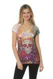 Phoenix Sugar Skull T Shirt