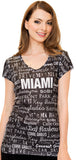 Miami V-Neck T-Shirt