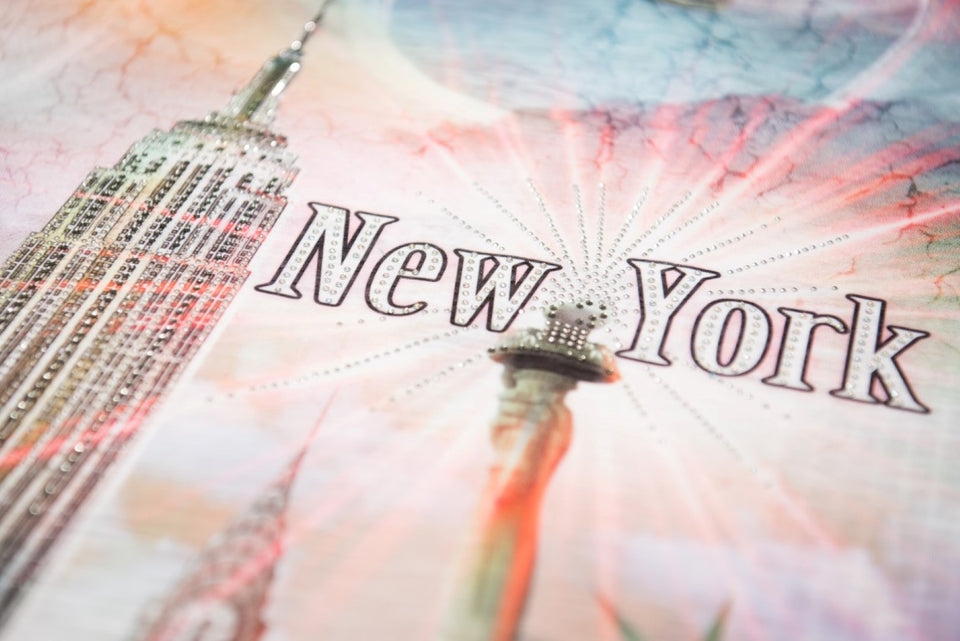NYC Skyline Bling-Embellished Tunic - Sweet Gisele